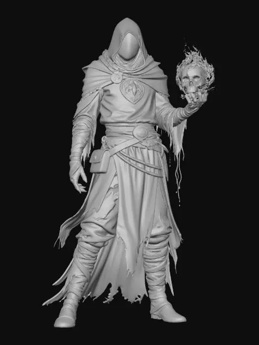 3D model for Arcane Conjurer
