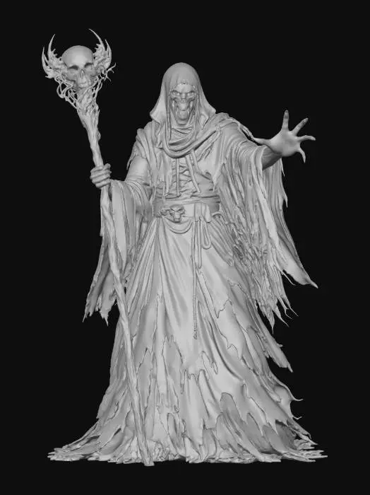 3D model for Dark Sorcerer Ascendant