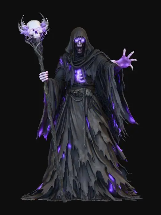 3D model for Dark Sorcerer Ascendant