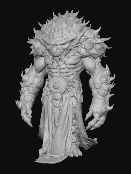 3D model for Titan of the Dawn