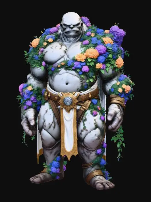 3D model for Golem of Blossoms