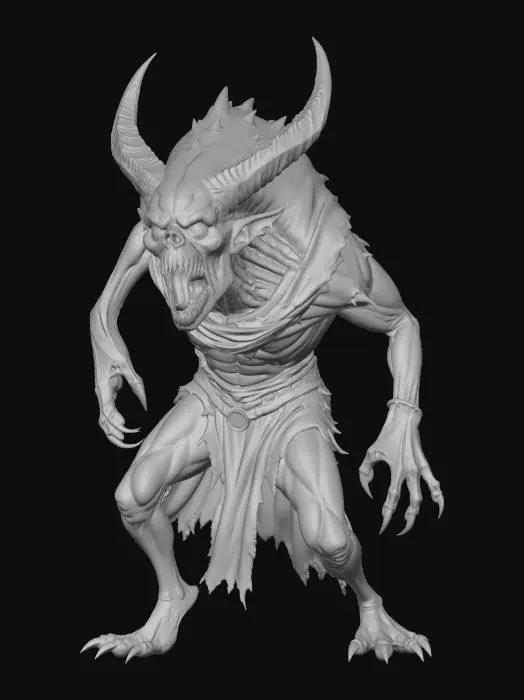 3D model for Rage Nightmare Demon
