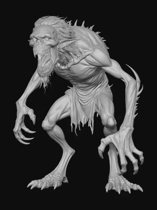 3D model for Forest Night Stalker