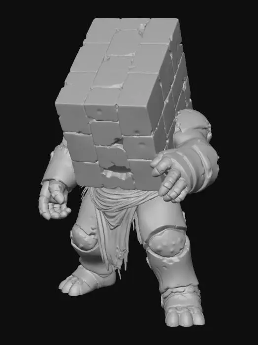 3D model for Golem Cube