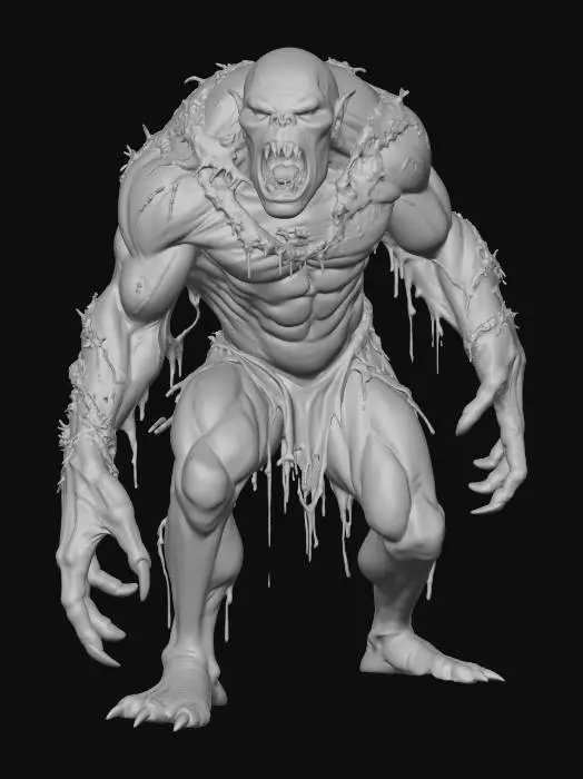 3D model for Swamp Enraged Ghoul