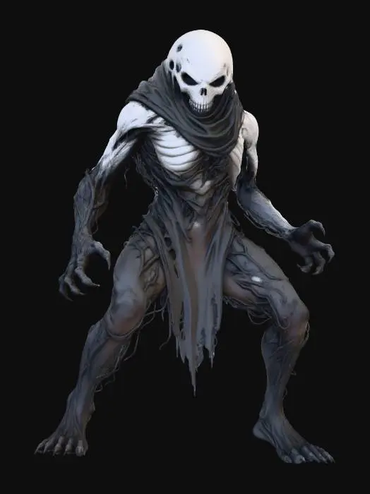 3D model for Monster Ethereal Wraith