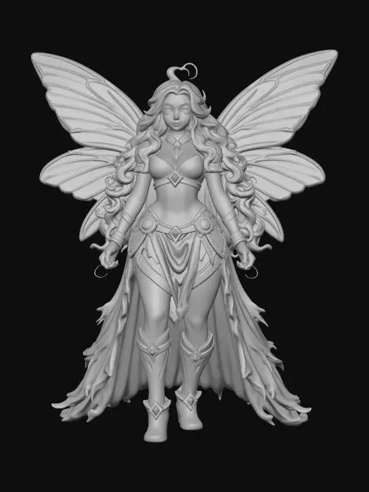 3D model for Pink Fairy