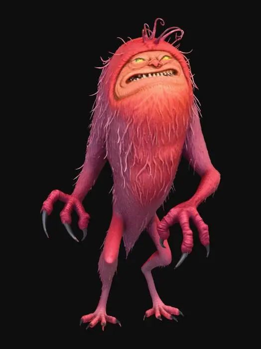 3D model for Furry Behemoth