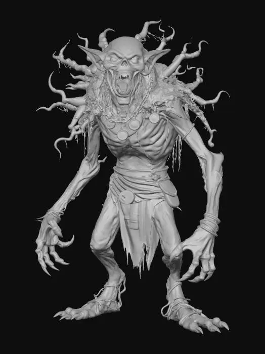 3D model for High Forest Fiend