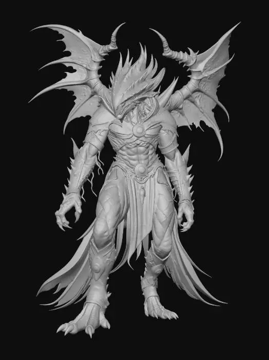 3D model for King Demon Vulture