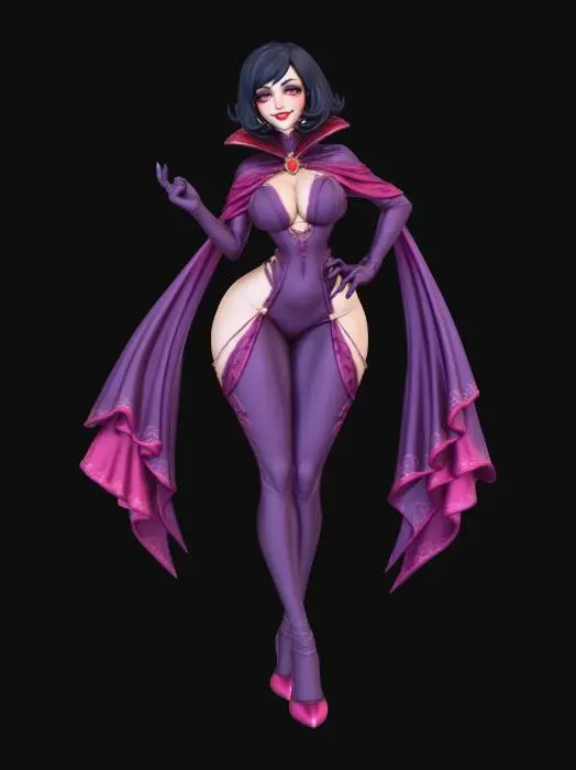 3D model for Female Mystical Enchantress