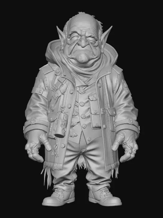 3D model for Seasoned Cosmic Dealer