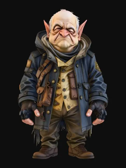 3D model for Seasoned Cosmic Dealer