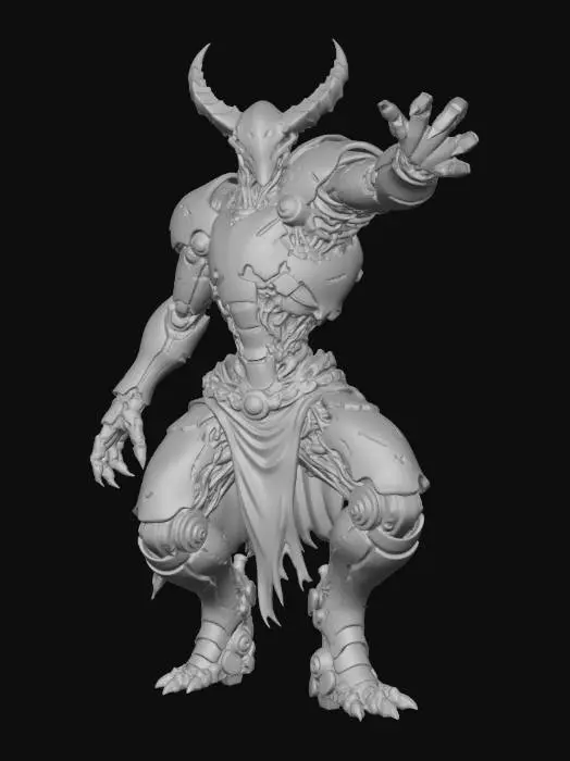 3D model for Cyber Stormforged Sentinel