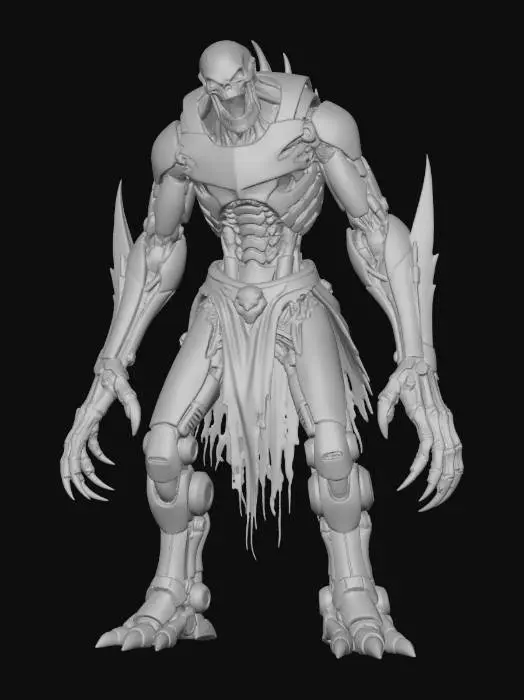 3D model for Robotic Steel Revenant