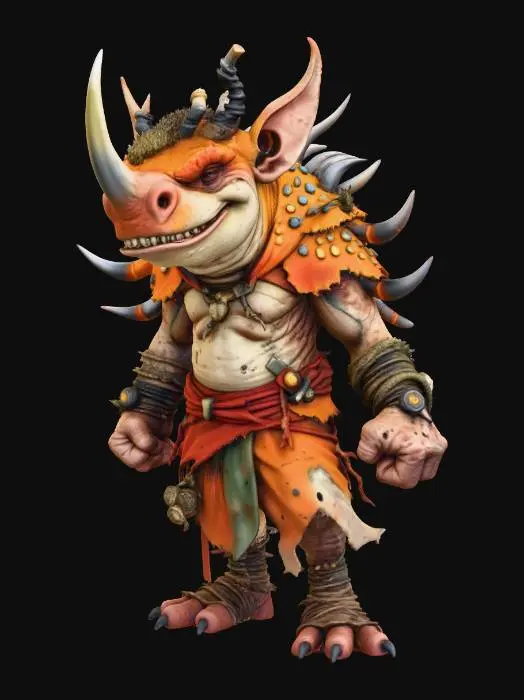 3D model for Rhino Desert Gardener