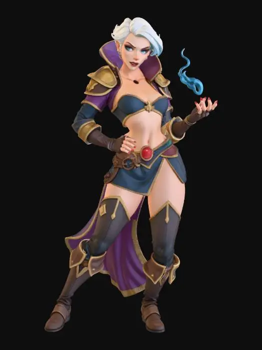 3D model for Miss Master Illusionist
