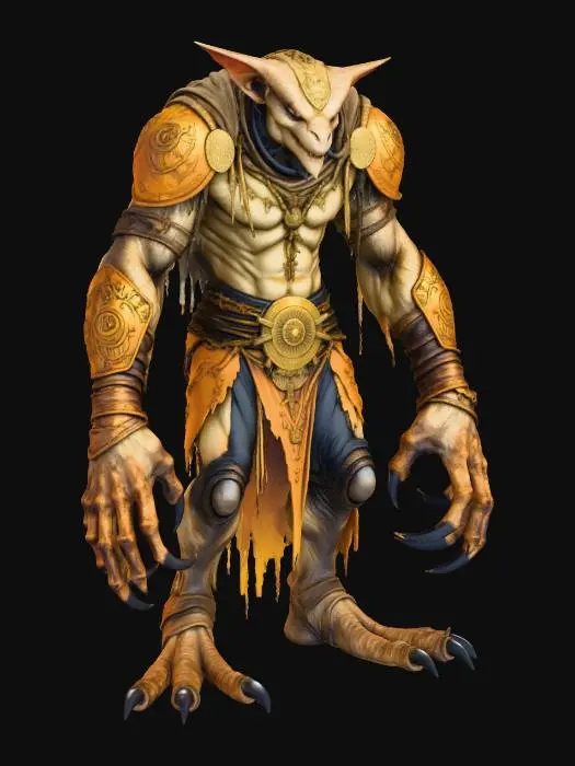 3D model for Desert Sand Monster