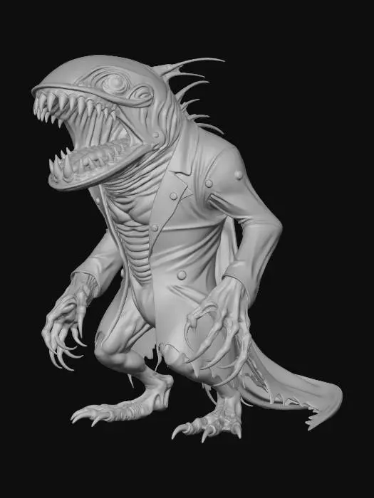 3D model for Swamp Monster