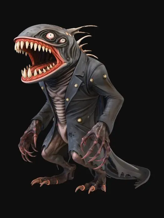 3D model for Swamp Monster