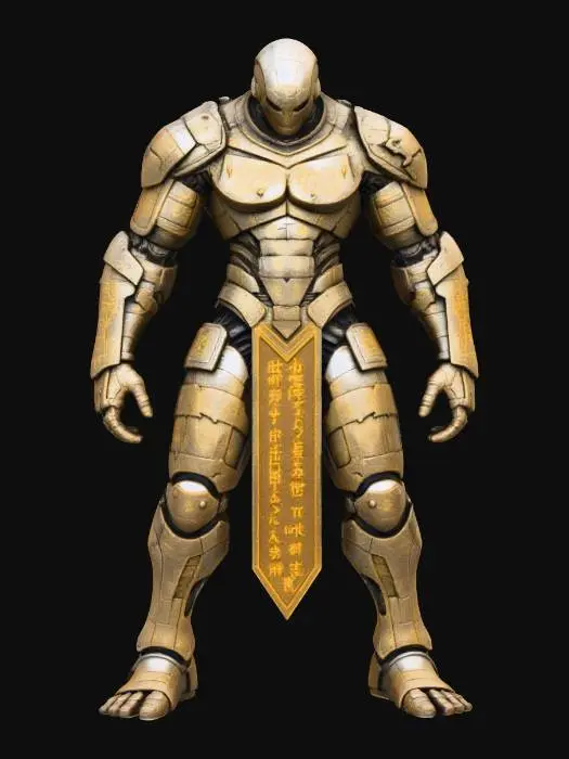 3D model for Ancient Stone Golem