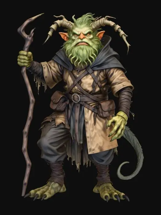 3D model for Fantsy Forest Druid