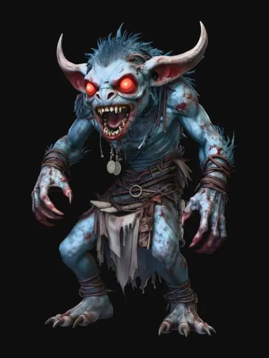 3D model for Demonic Monster