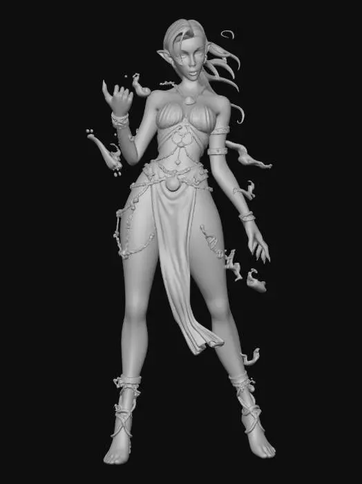 3D model for Dryad Enchantress
