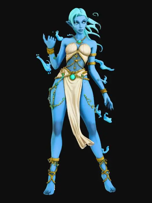 3D model for Dryad Enchantress