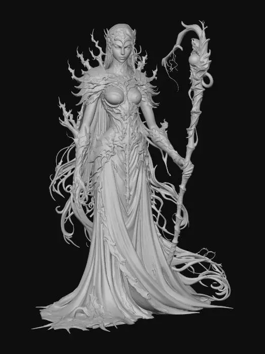 3D model for North Icy Queen