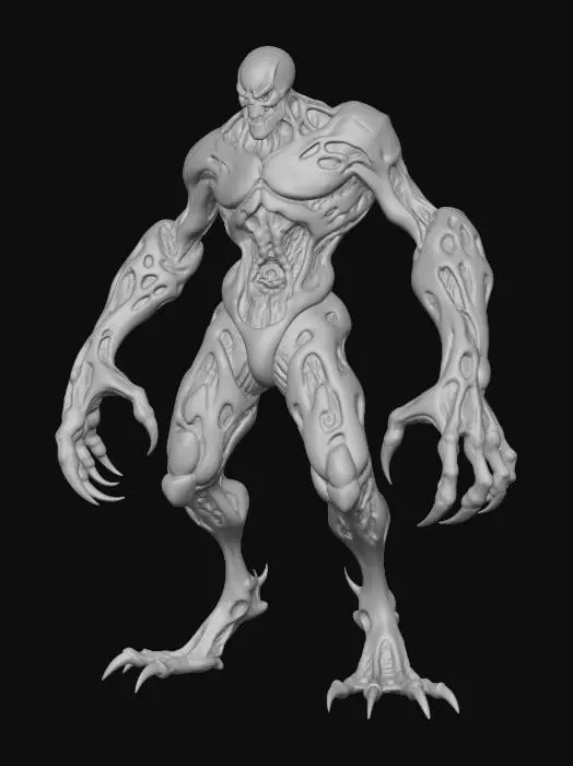 3D model for Cyber Organic Nightmare