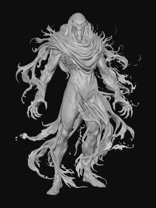 3D model for Spectral Wraith Monster