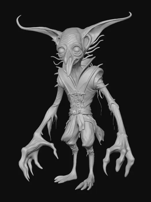 3D model for Moon Dread