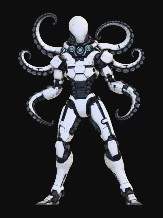 3D model for Octopian Cyber