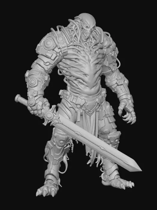 3D model for Cyber-Organic Warrior