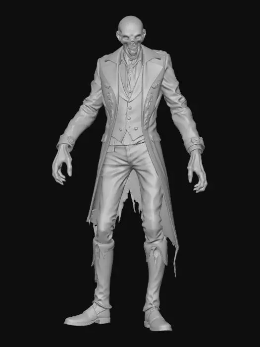 3D model for Dapper Elegant Ghoul