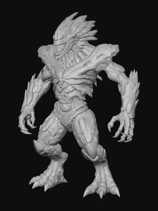 3D model for Slate Monster