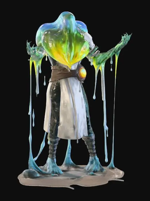 3D model for Slime Attack