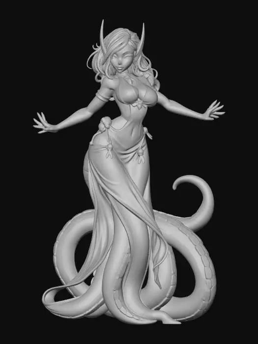 3D model for Female Mystic Octo-Elegance