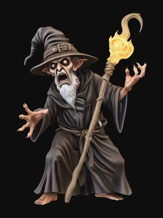 3D model for Arcane Mage