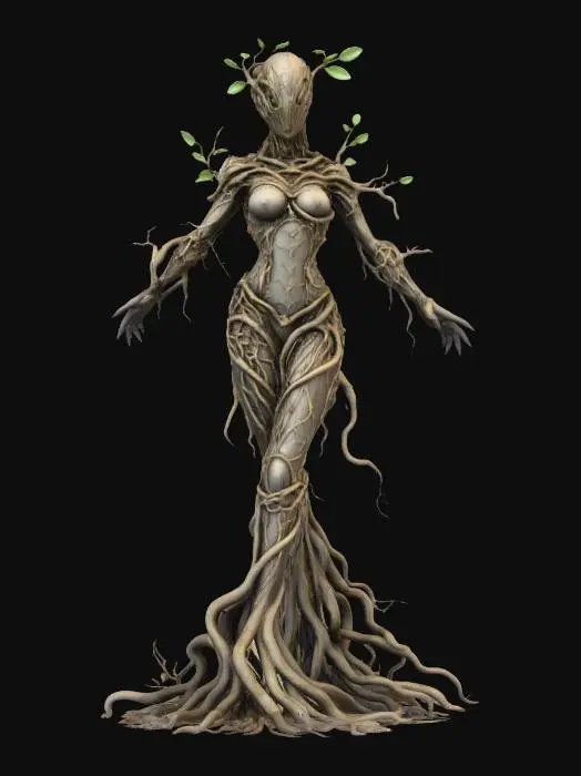 3D model for Female Tree