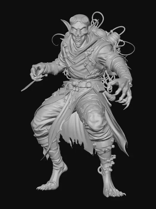 3D model for Scary Fantasy Surgeon