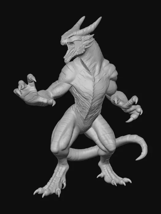 3D model for Purple Dragon Roar
