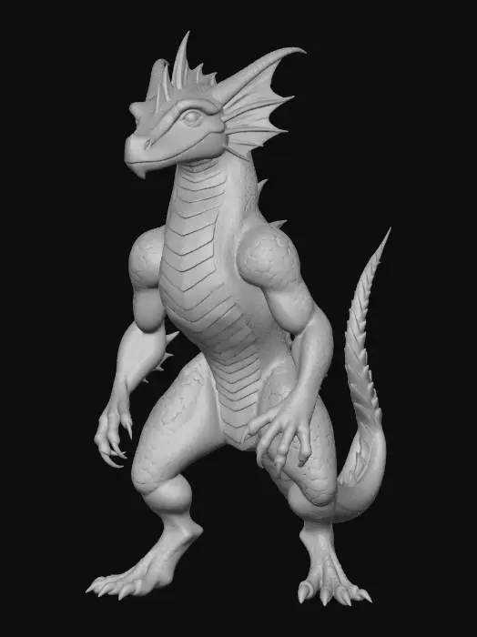 3D model for Azure Dragon