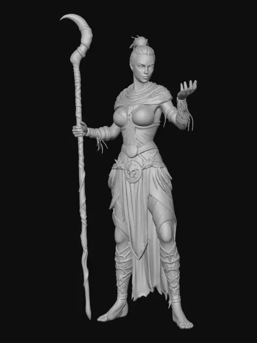 3D model for Sorceress of the Arcane