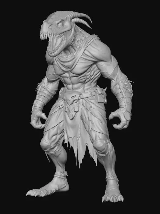 3D model for Genetic Monster