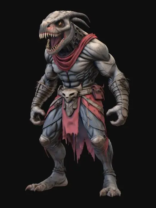 3D model for Genetic Monster