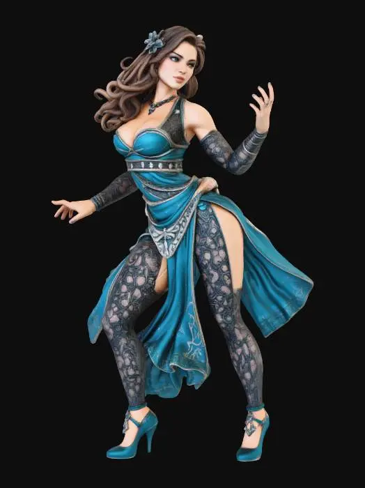3D model for Ethereal Dancer