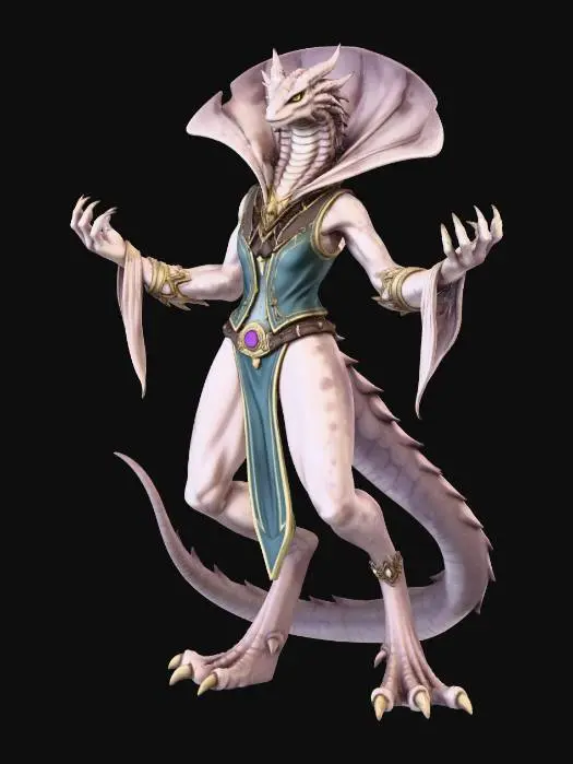 3D model for Handsome Dragon