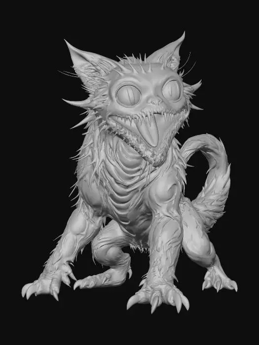 3D model for Cat Feral Frenzy